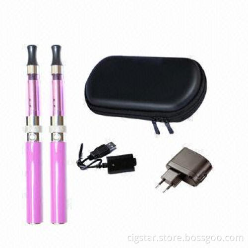 eGo Starter Kit with Colorful Atomizer, 900mAh Battery Capacity